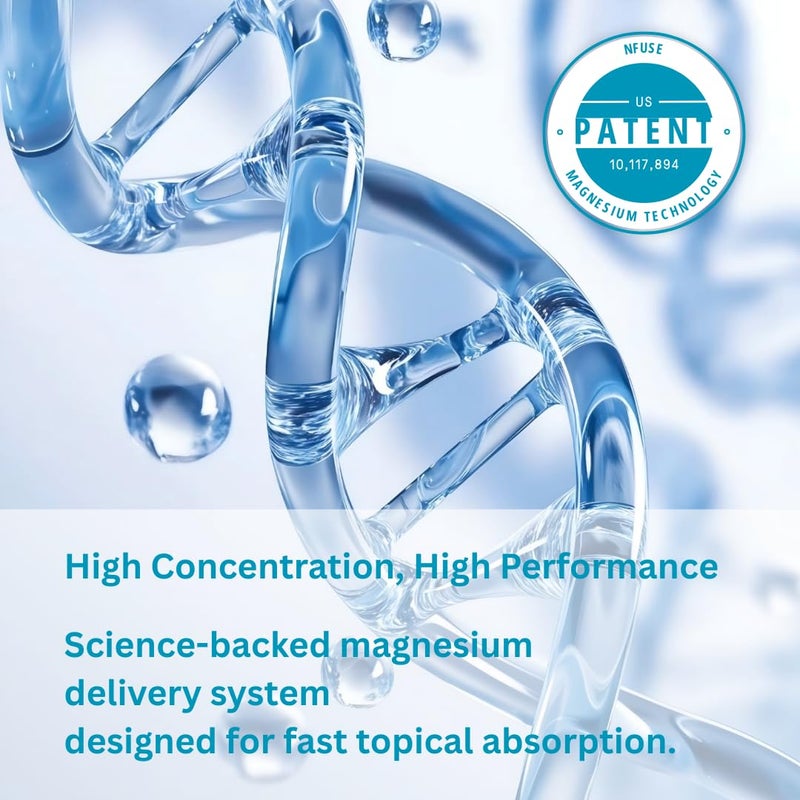 nfuse Natural Magnesium Roll-on Deodorant - Patented Magnesium Delivery Technology - Fragrance Free - Aluminum Free - Unscented: Calm + Replenish - Image 4